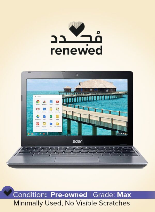 Renewed - Chromebook C720 (2015) Laptop With 11.6-Inch Touchscreen Display